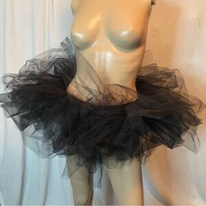 Black petticoat tutu